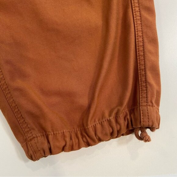 Artizia TNA supply baggy cargo pants cognac size 4 high rise pockets pure cotton - Picture 7 of 12